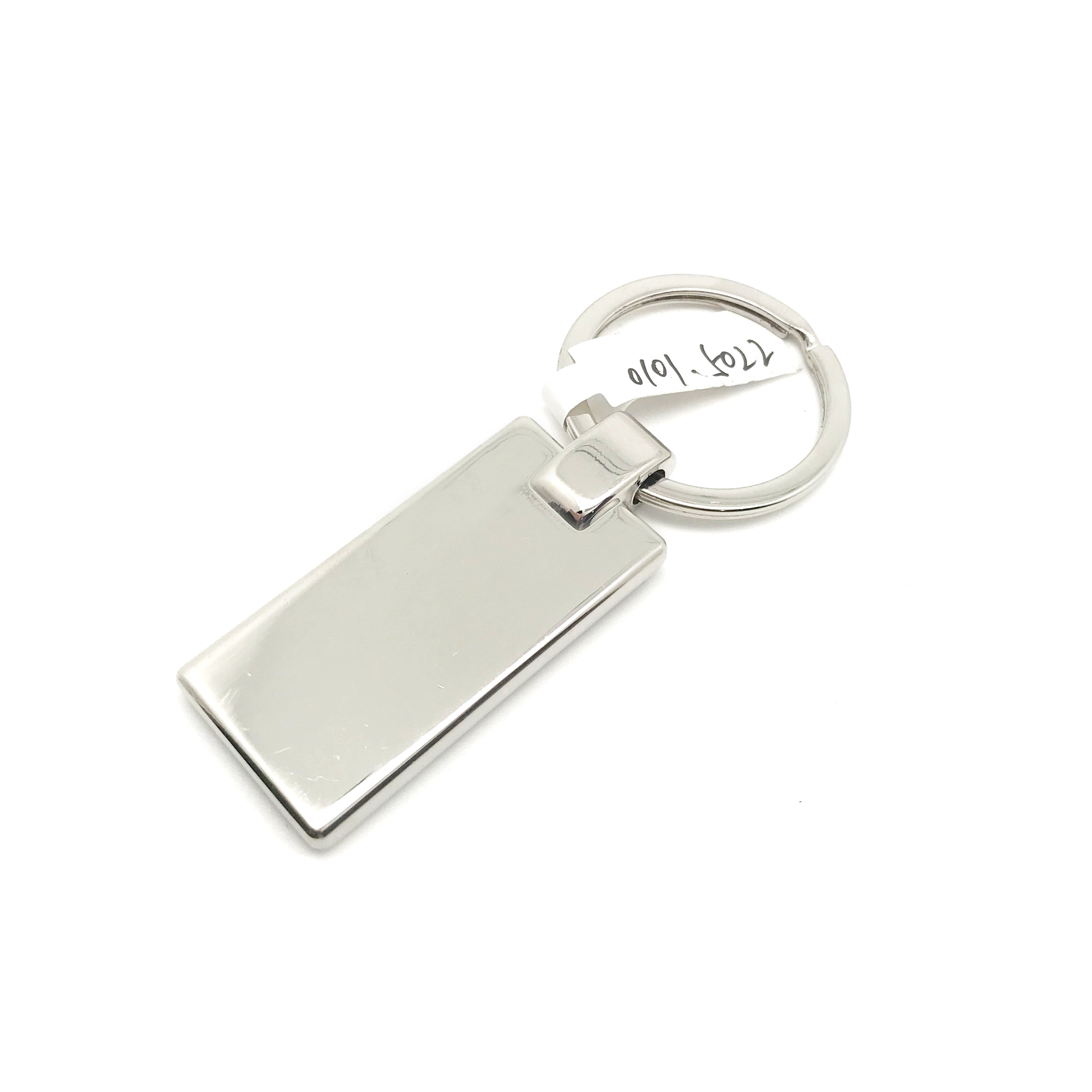 Siliver Metal Keychain Holder with OEM/ODM Available for Name