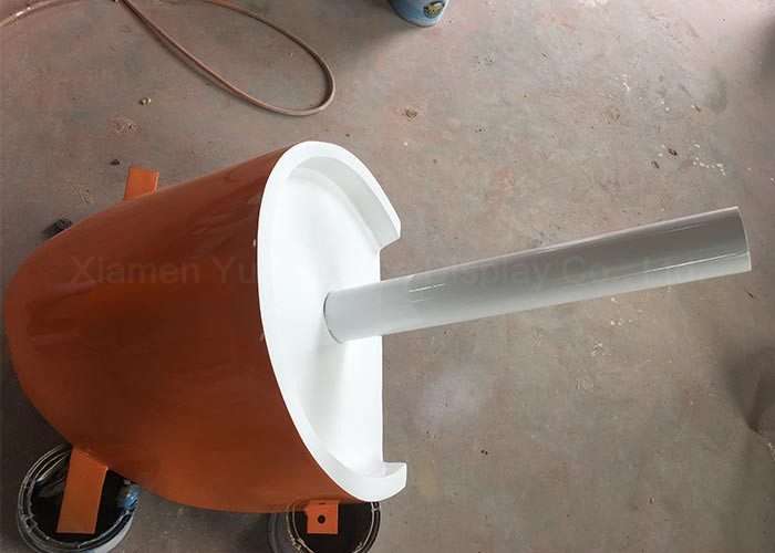Large Size Fake Popsicle Sculpture , Fiberglass Cartoon Sculpture For Advertising