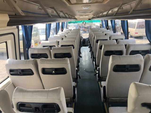 Used Higer Bus KLQ6119T 51Seats Yuchai Rear Engine 171kw Airbag Chassis 35000km Used Tour Bus for Africa