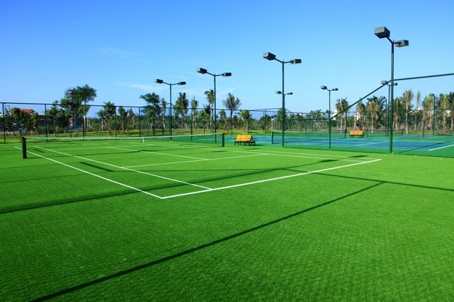 High Wear Resistance PPE Artificial Turf Grass 35mm Height Football Field