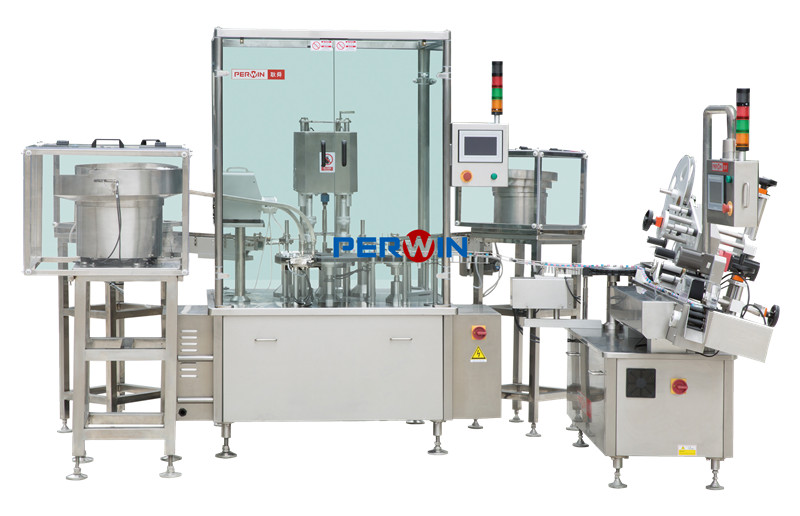FDA 4000BPH Vial Filling Equipment 316L Steel Piston Cylinder