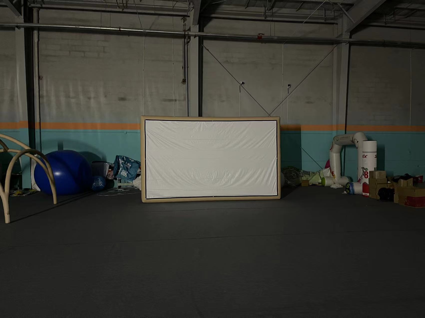 Wholesale Customized Size Outdoor Movie Screen Rear Projection Outdoor Inflatable Movie Screen