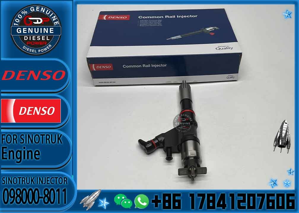 Hot sell Fuel injector common rail fuel injector 098000-8011 0980008011 VG1246080051