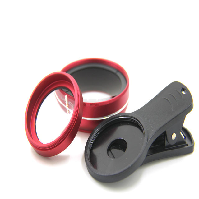 2 In 1 0.45X Cell Phone Wide Angle Lens 37MM Thread Digital SLR Pro Lens