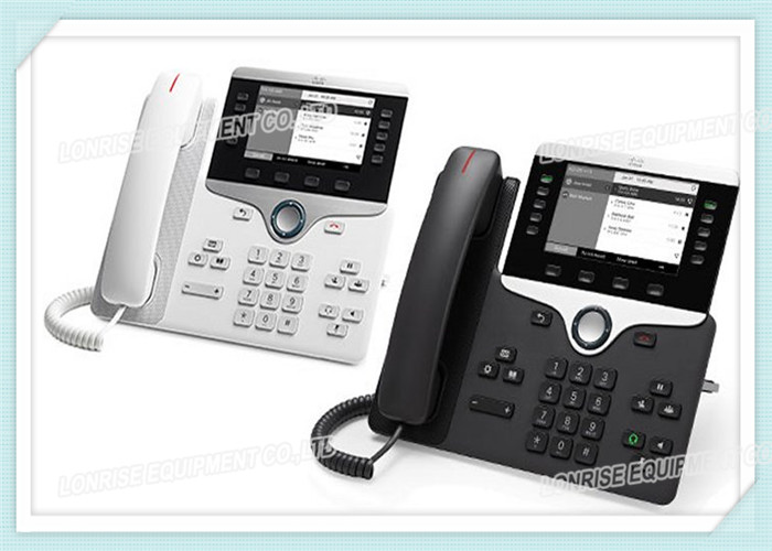 IPv4 And IPv6 CP-8811-K9 Cisco IP Video Phone 8811with Widescreen Grayscale Display
