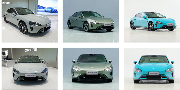 2024 Xiaomi SU7 Electric Car High Speed 265km AWD 5-Seat Adults Luxury EV Customized