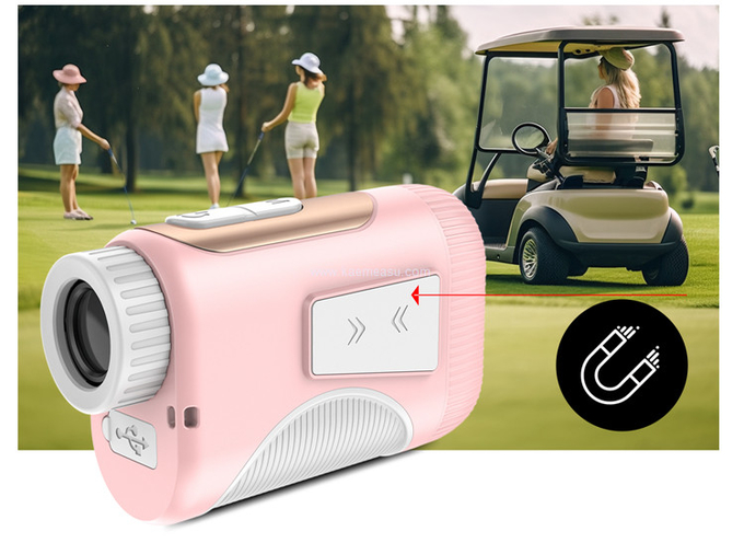Kaemeasu 700mA Rechargeable Mini Laser Rangefinder With Magnetic Adsorption MA1200