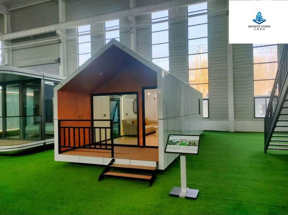 Space Expansion Foldable Expandable Container House With Double Wing Folding