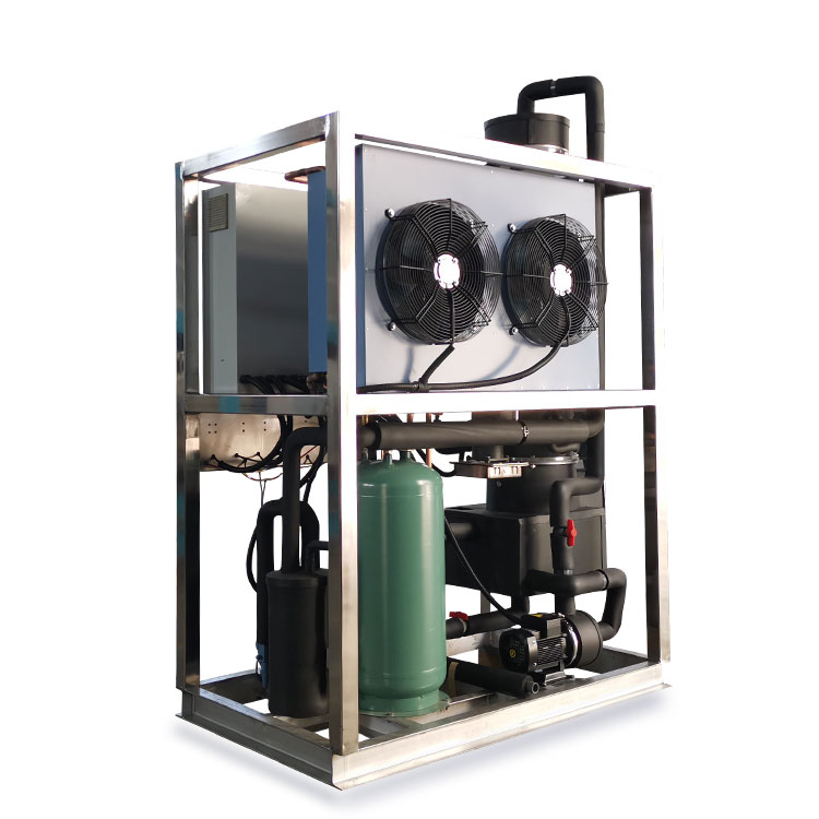 High Quality Ice Tube Making Machine 1 Tons/24hr small tubular ice machine for cola/coffee/drink
