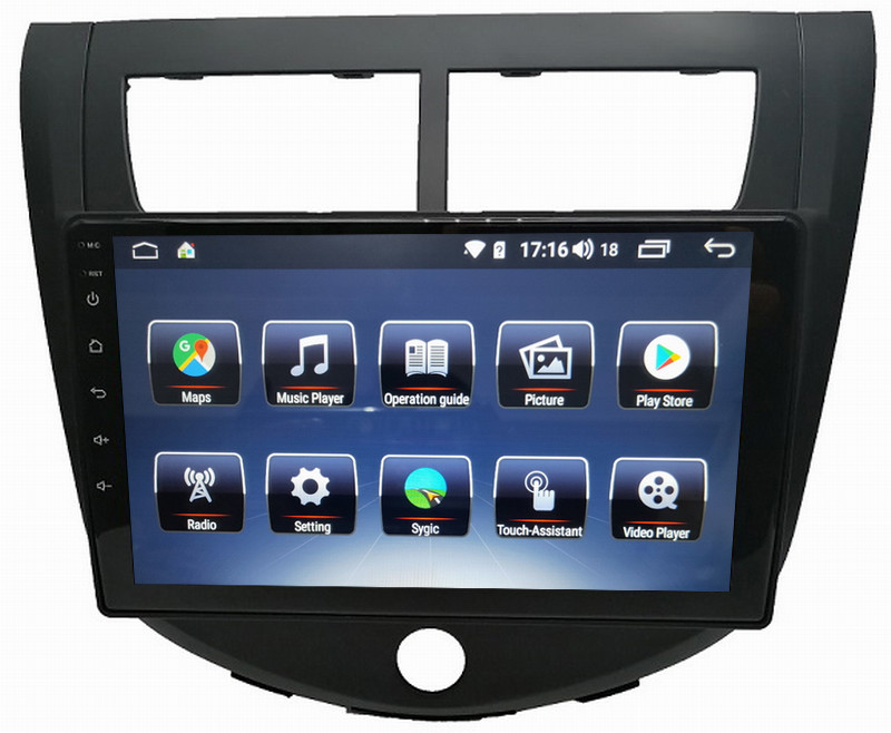 Ouchuangbo multimedia system for JAC J4 support BT MP3 mirror link android 8.1 OS 4+64