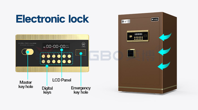 Electronic Lock Safe Box For Office Security 39kg YB/N7-70