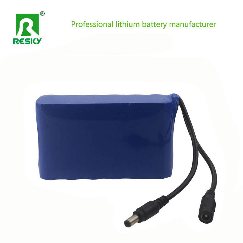 Medical Monitor Li-ion Battery Pack 7.4V 18650 8000mAh Rechargeable