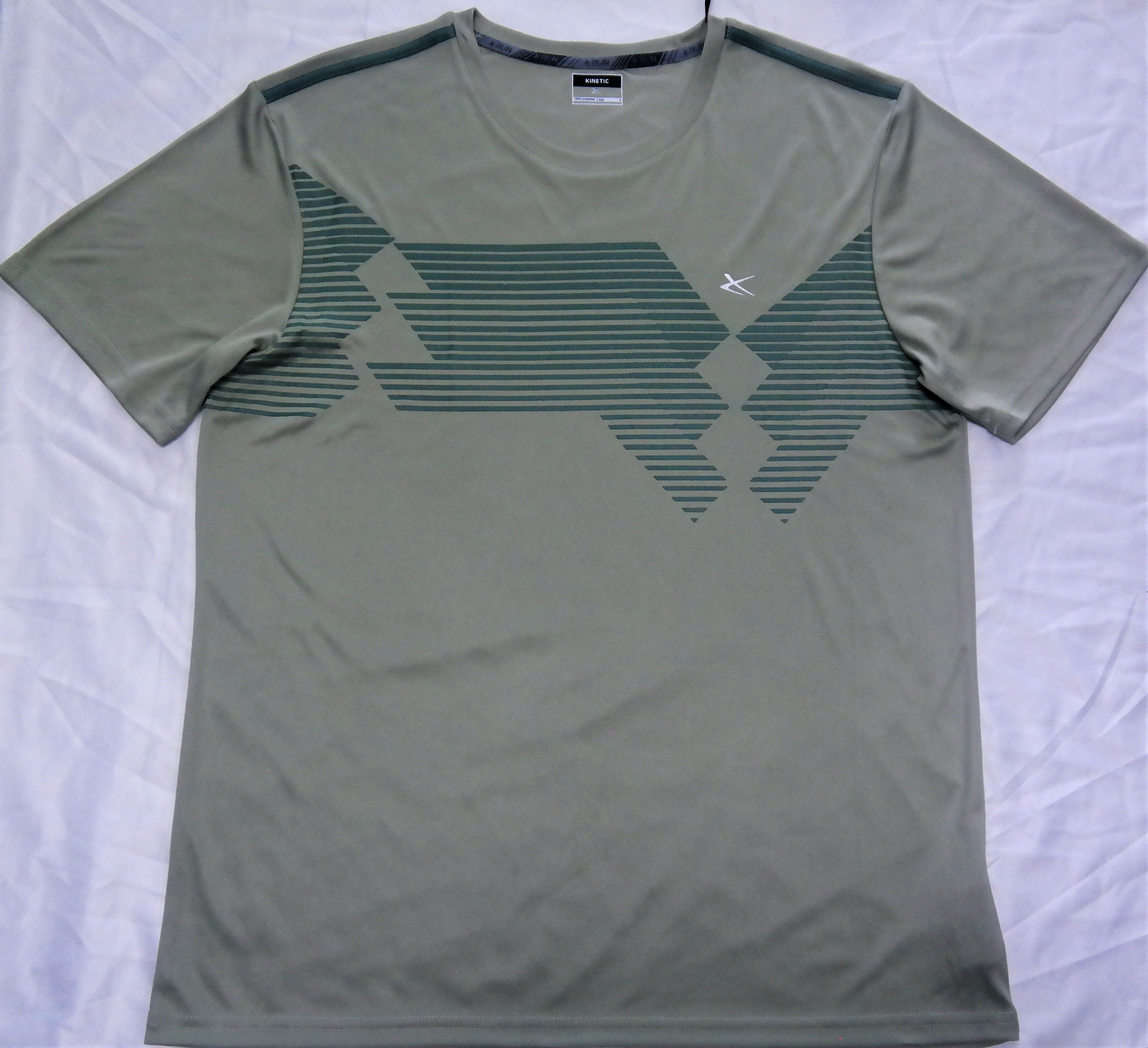 Knitting Interlock S To XL Mens Round Neck T Shirt , Mens Polyester T Shirts