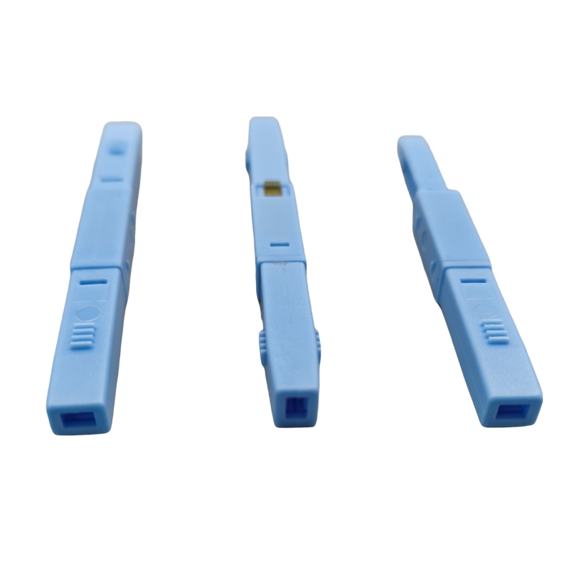 Non Fusion Fast Assembly SC/APC Fiber Optic Connection Module for Dual Fiber Connector