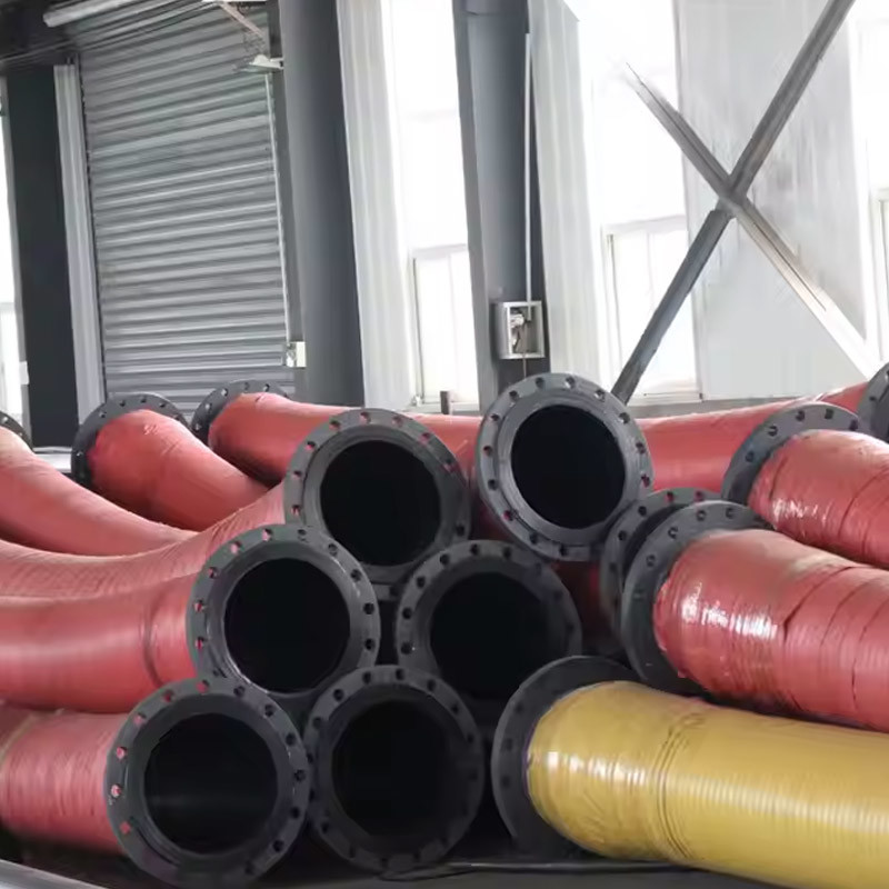 152mm Slurry Suction Pipe Oil Resistant Variants Low Noise During Operation Non Toxic Materials