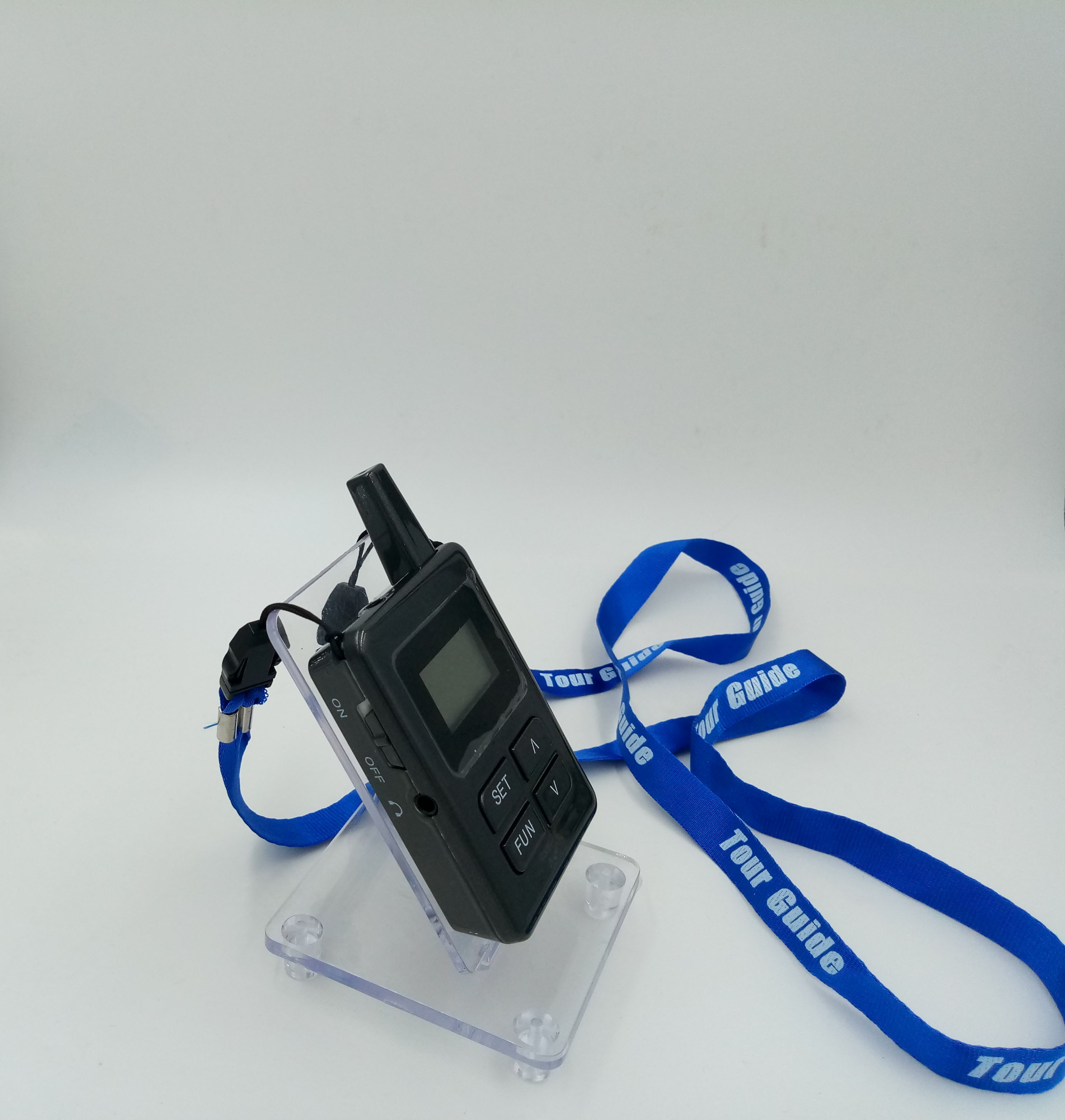 E8 Ear - Hanging Bluetooth Tour Guide System , Wireless Audio Tour Guide System
