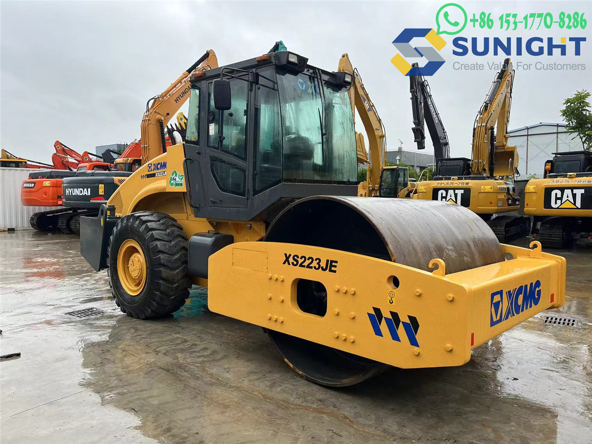 Chinese Brand Original Xugong High Quality Single Drum Vibration Roller XS223J Low Price
