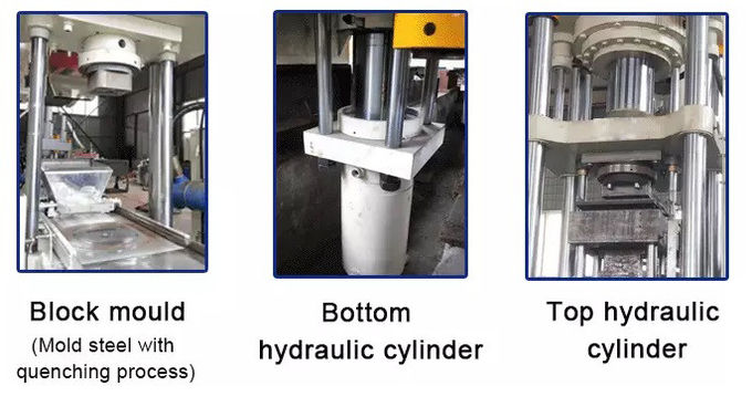 Cattle Feed Briquetting Salt Block Press Machine Mineralised Lick Powder Compaction Machine Salt Blocks Tablet Making
