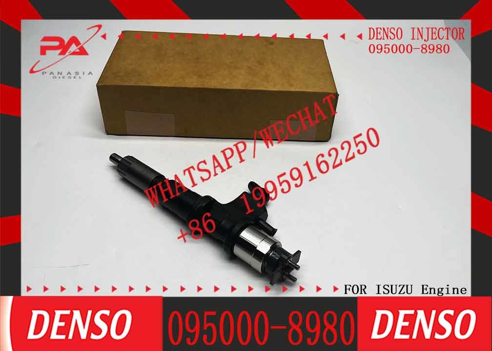 Original diesel Fuel Injector 095000-8980 8-98167556-2 095000-8982 8-98167556-2 for HI-ON 6WF1 6UZ1 engine