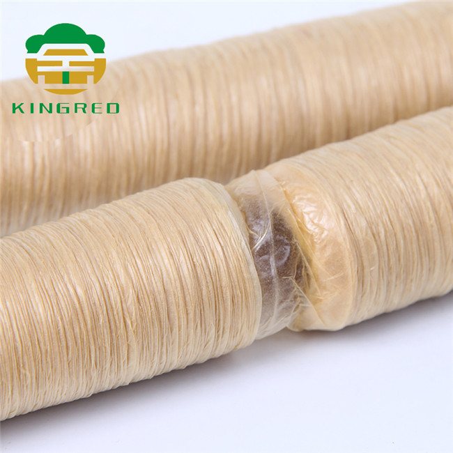 24mm Edible Sausage Casings Natural Colour Smoked Collagen Casings For Smoked Sausages