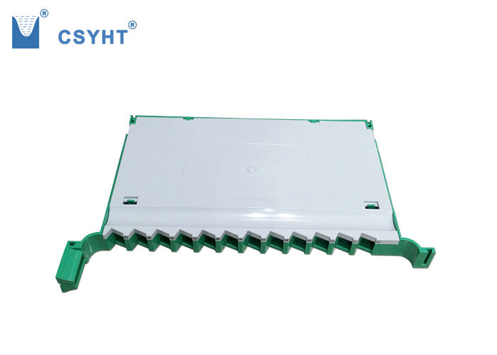 FTTB ABS Plastic 24cores Fiber Optic Splice Tray