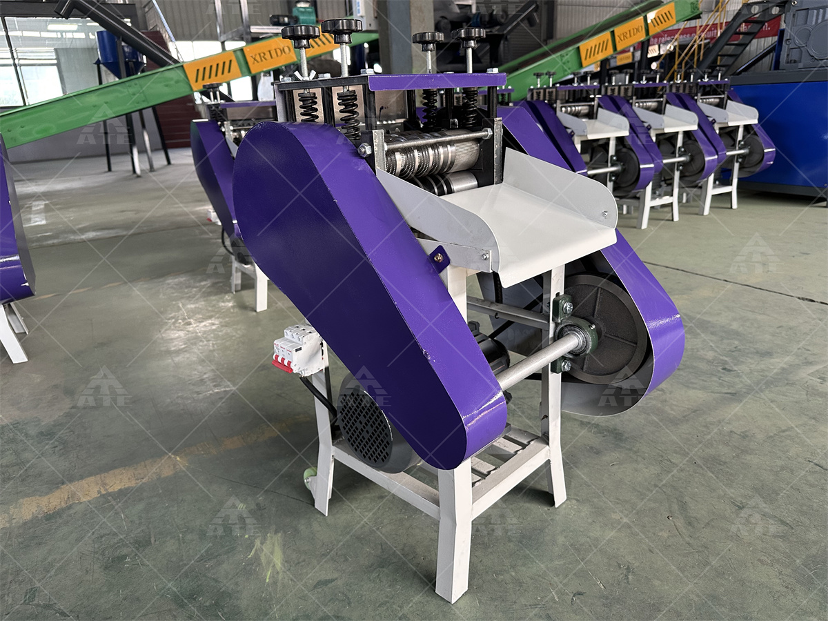 Waste Cooper Cable Wire Stripper Machine Electric Cable Scrap Wire Stripping Machine