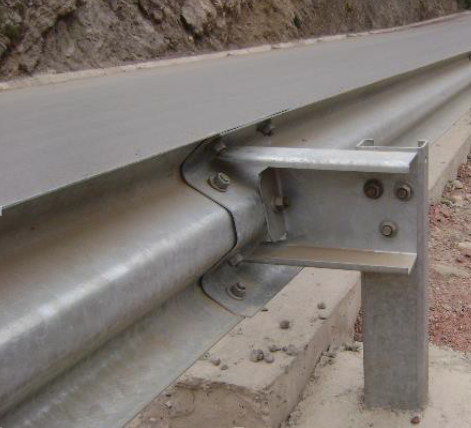 Galvanized and Powder Coated W Beam Highway Guardrail Steel Guardrail Accessories Bolt And Nut