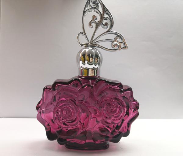 Quality 100ml Luxury Glass Perfume Bottle Sprayer Bottle Various Color And Silkscreen Makeup PackagingOEM for sale