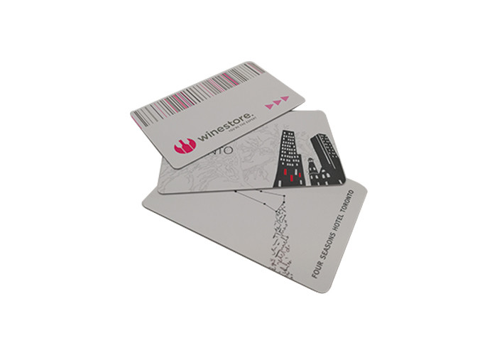 PVC / PET RFID Room Universal Hotel Key Card 13.56MHZ With RFID Mini S20 Chip