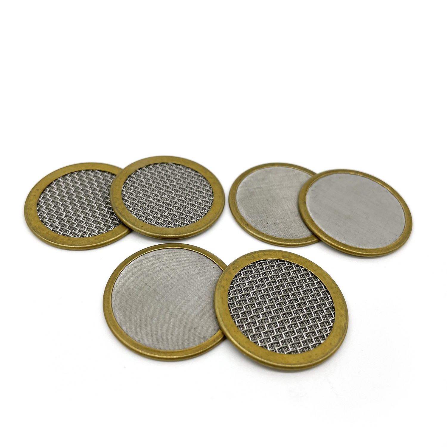 Wrapped 15mm 201ss Round Mesh Filter Plain Dutch Twill Weave