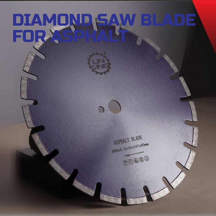 300-600mm Industrial Grade Diamond Saw Blade for Asphalt Cutting Sintering Segmented