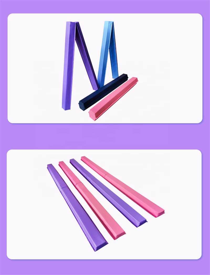 High Density Soft Foam Balance Beam for Kids Gymnastic Training Customizable and Durable