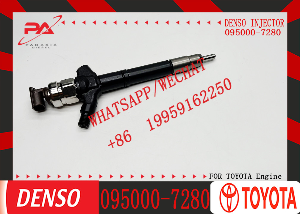 High Quality Common Rail Injector 095000-7280 095000-7630 095000-7631 095000-7640 for 1VD Diesel Nozzle