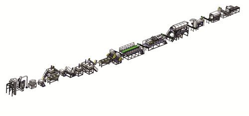 Pet Bottle Washing Line and Recycling Machinery