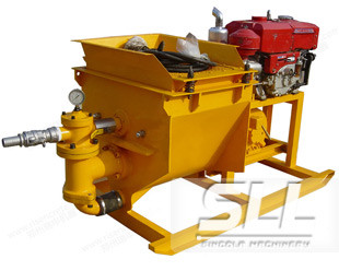 Fully Hydraulic Mortar Pump Machine Mobil Concrete Pump Fast Speed 110L Min