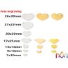 Buy cheap 8MM 10MM Free Engraving Colorful SS Tags DIY Jewelry Charms from wholesalers
