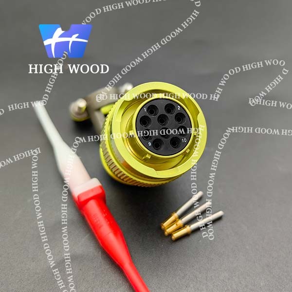 ZH23 Series Environmental Resistance Bayonet Electrical Connector , ZH23-10/18P-8-B