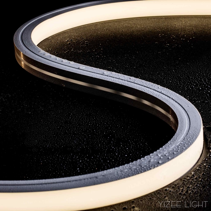 16*16mm Silicone Neon Strip Ip67 Ip68 12w/M Top Bend 24v Neon Rope Light Strip