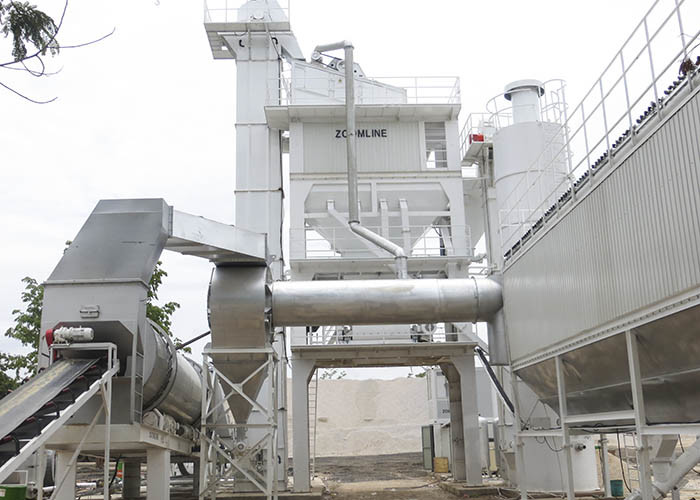 Touching Screen 1500 Kg/Batch Asphalt Mixing Plant