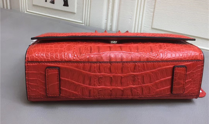 Genuine Crocodile Skin Lady Small Flap Purse Authentic Alligator Leather Women Sling Shoulder Bag Female Cross Body Bag