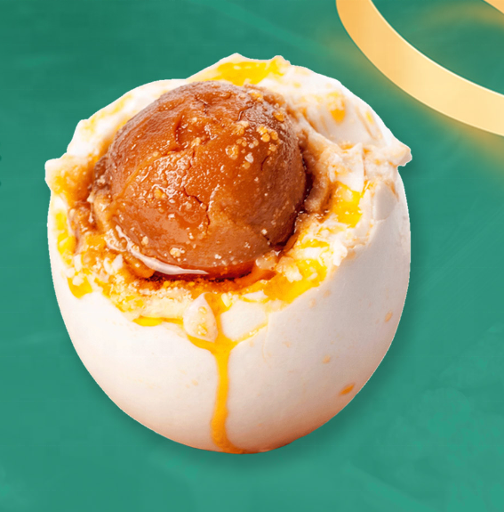 Authentic Flavor Salted Duck Egg with Red Yolk Stored in Dry Cool Places