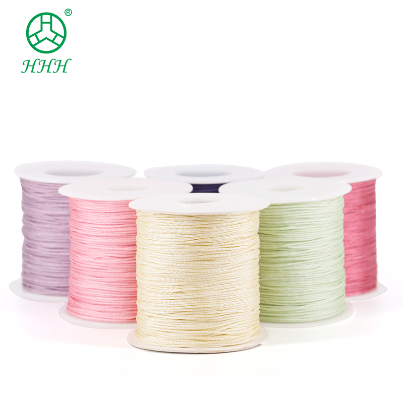 72 Jade Thread Customized Handmade Rope Bracelet Materials 0.8mm Braided Rope Design