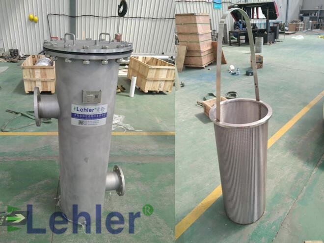 Pipeline Industrial Water Strainer Wedge Wire Element High - Precision Slot Opening