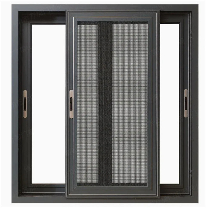 Aluminum Soundproof Sliding Windows with Triplex Glass Upgrade