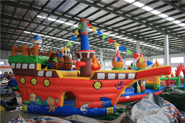 lovely good quality sea rover inflatable castle, inflatable trampoline