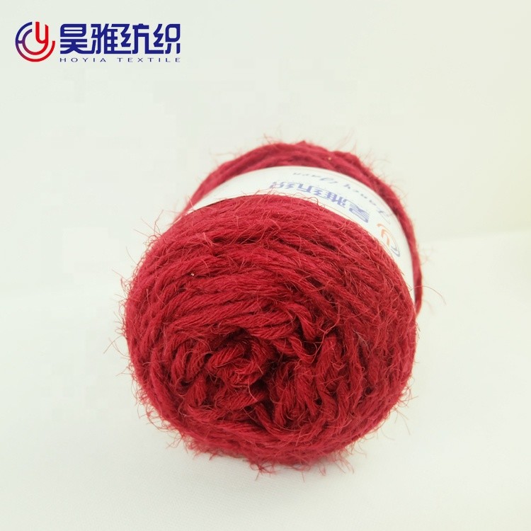 1/1.2NM Fluffy Velvet Chenille 20% Nylon 31% Acrylic 49% Polyester For Knitting Sweater Cushions