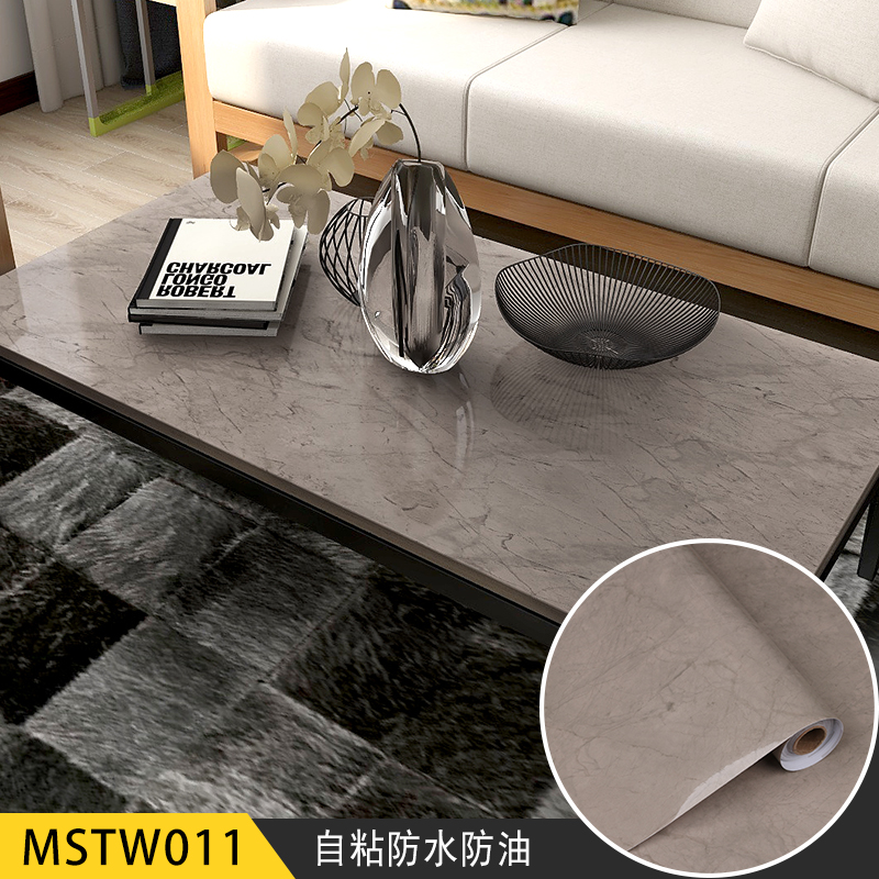 Peel Stick Marble Wallpaper Roll 60cm*10m Size for Table Cupboard Cabinet and Countertop Marble Design Granite Style