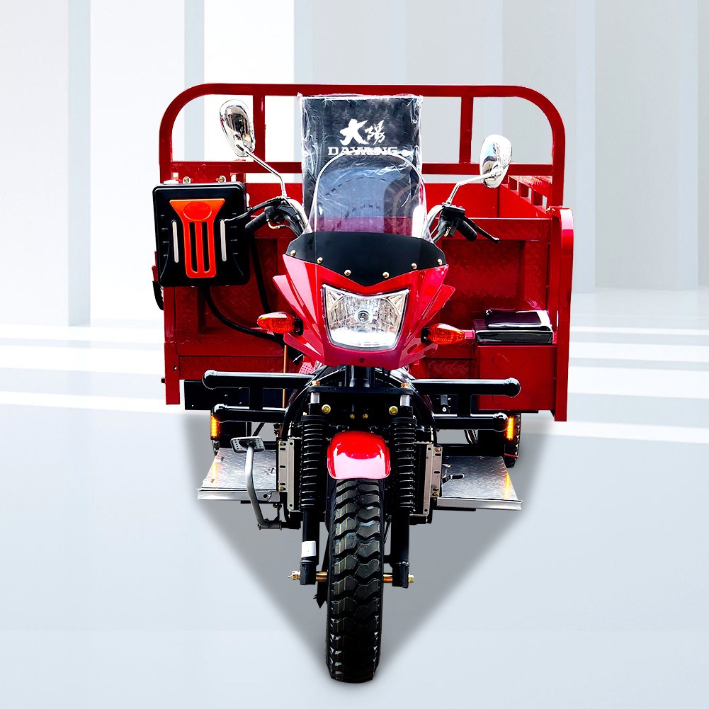 DAYANG 200CC Lifan CCC Origin Red Heavy Loading Truck Tricycle with Super Cold Engine