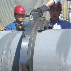 Muti Function Pipe Cold Cutting And Facing Machine Automatic Beveler for heavy wall pipes