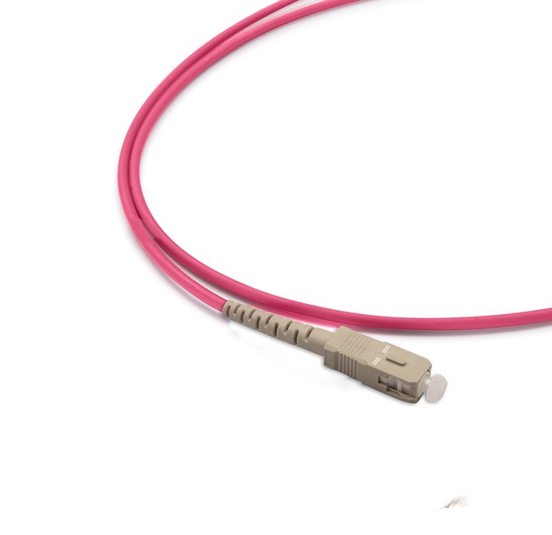 SC APC UPC 0.9mm Fiber Optic Connector Single Mode / Multi Mode